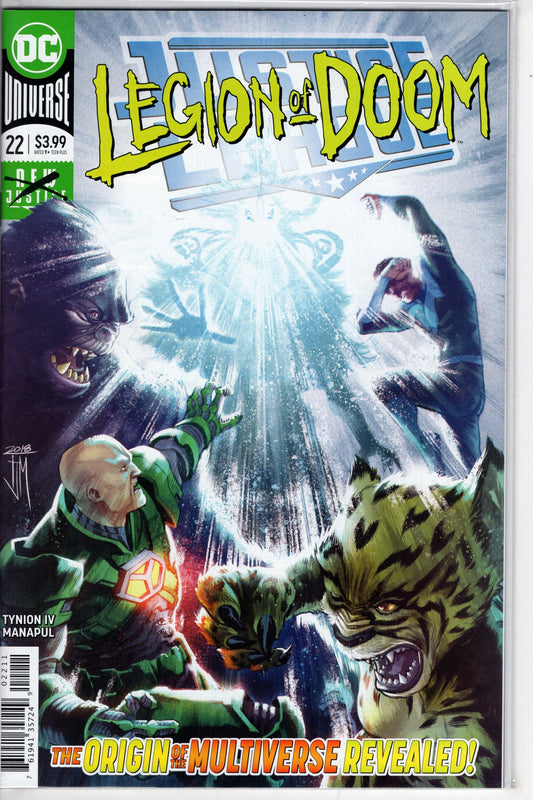 DC COMICS DC COMICS JUSTICE LEAGUE #22