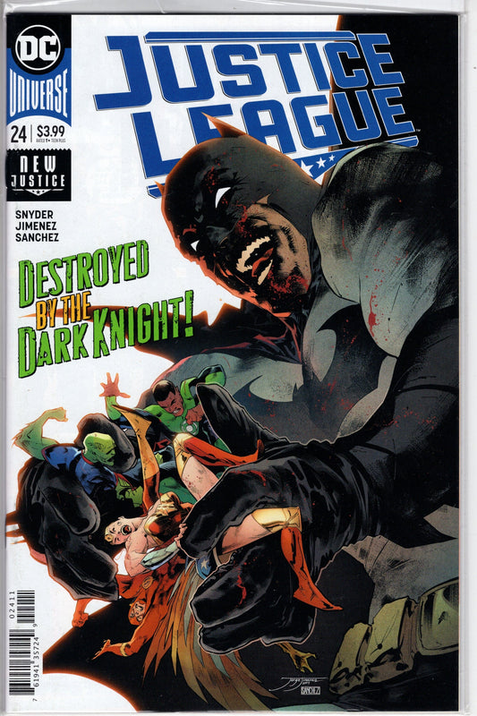 DC COMICS DC COMICS JUSTICE LEAGUE #24