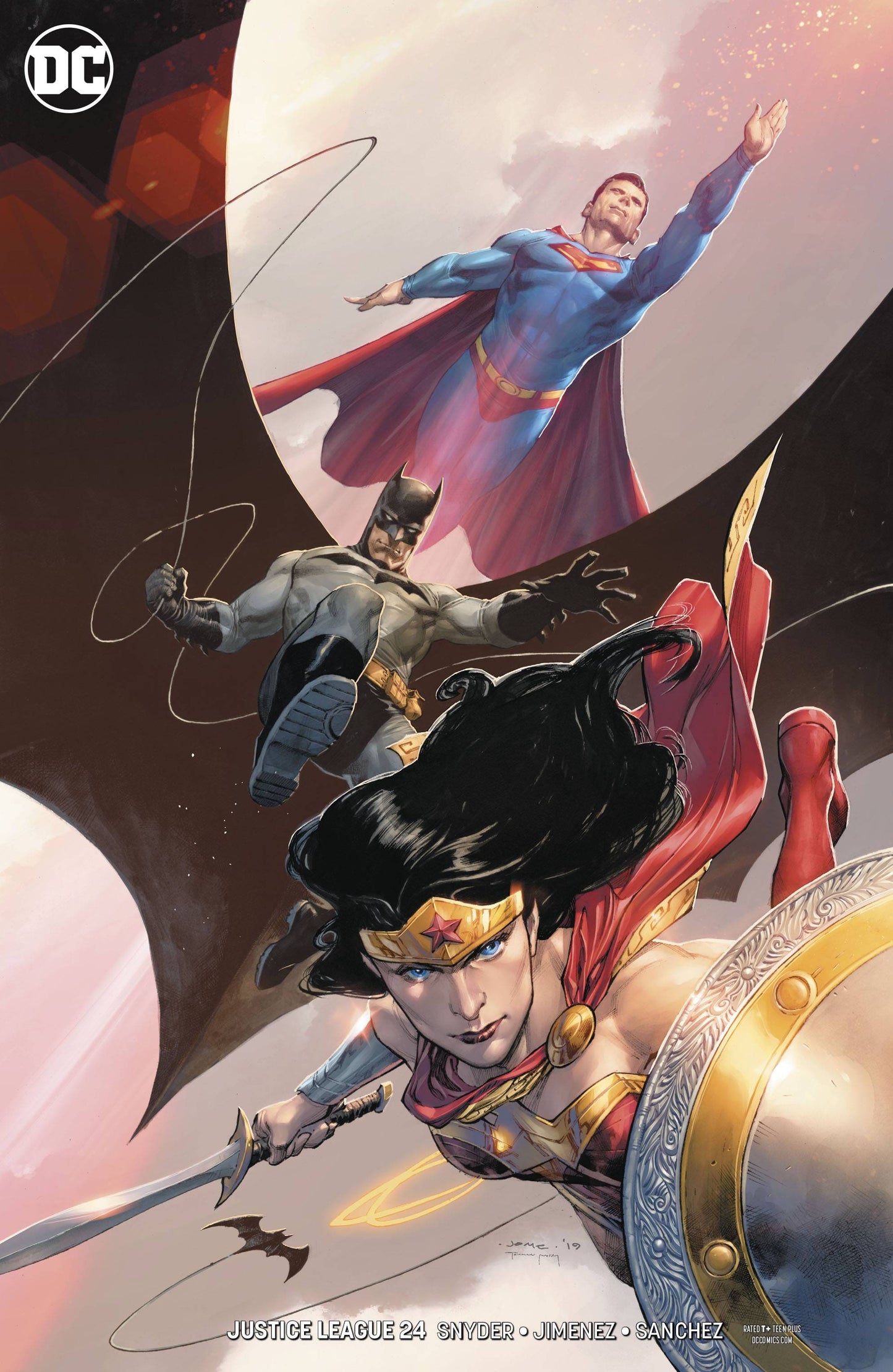 DC COMICS DC COMICS JUSTICE LEAGUE #24 VAR ED