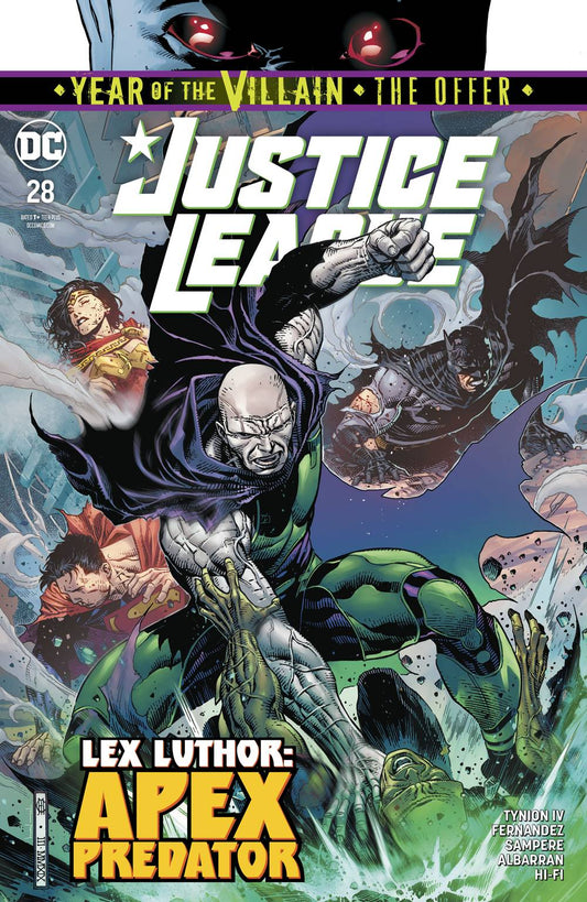 DC COMICS DC COMICS JUSTICE LEAGUE #28 YOTV THE OFFER