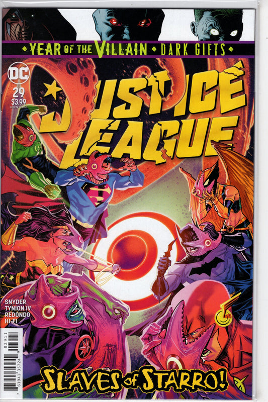 DC COMICS DC COMICS JUSTICE LEAGUE #29 YOTV DARK GIFTS
