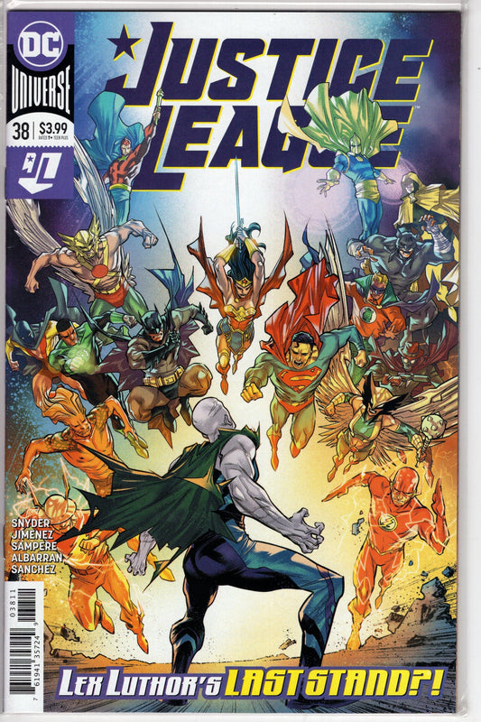 DC COMICS DC COMICS JUSTICE LEAGUE #38