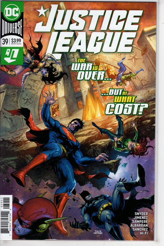 DC COMICS DC COMICS JUSTICE LEAGUE #39