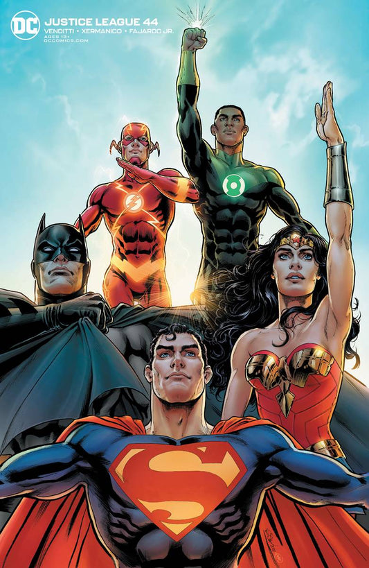 DC COMICS DC COMICS JUSTICE LEAGUE #44 VAR ED