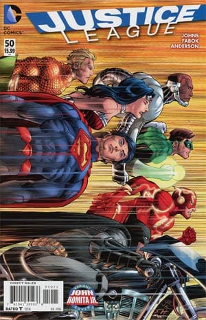 DC COMICS DC COMICS JUSTICE LEAGUE #50 ROMITA VAR ED