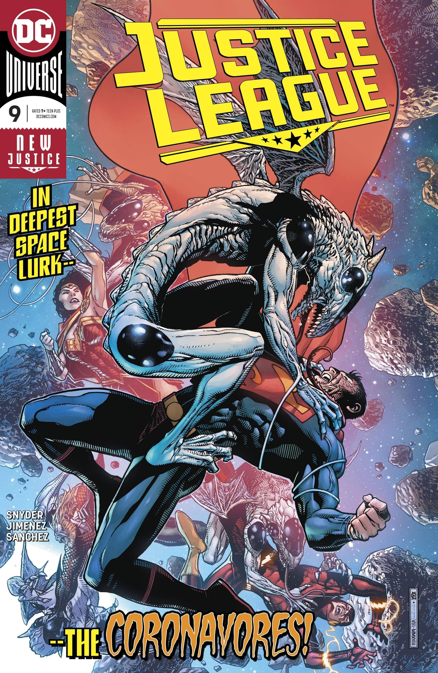 Dc Comics Dc Comics JUSTICE LEAGUE #9 (DROWNED EARTH)