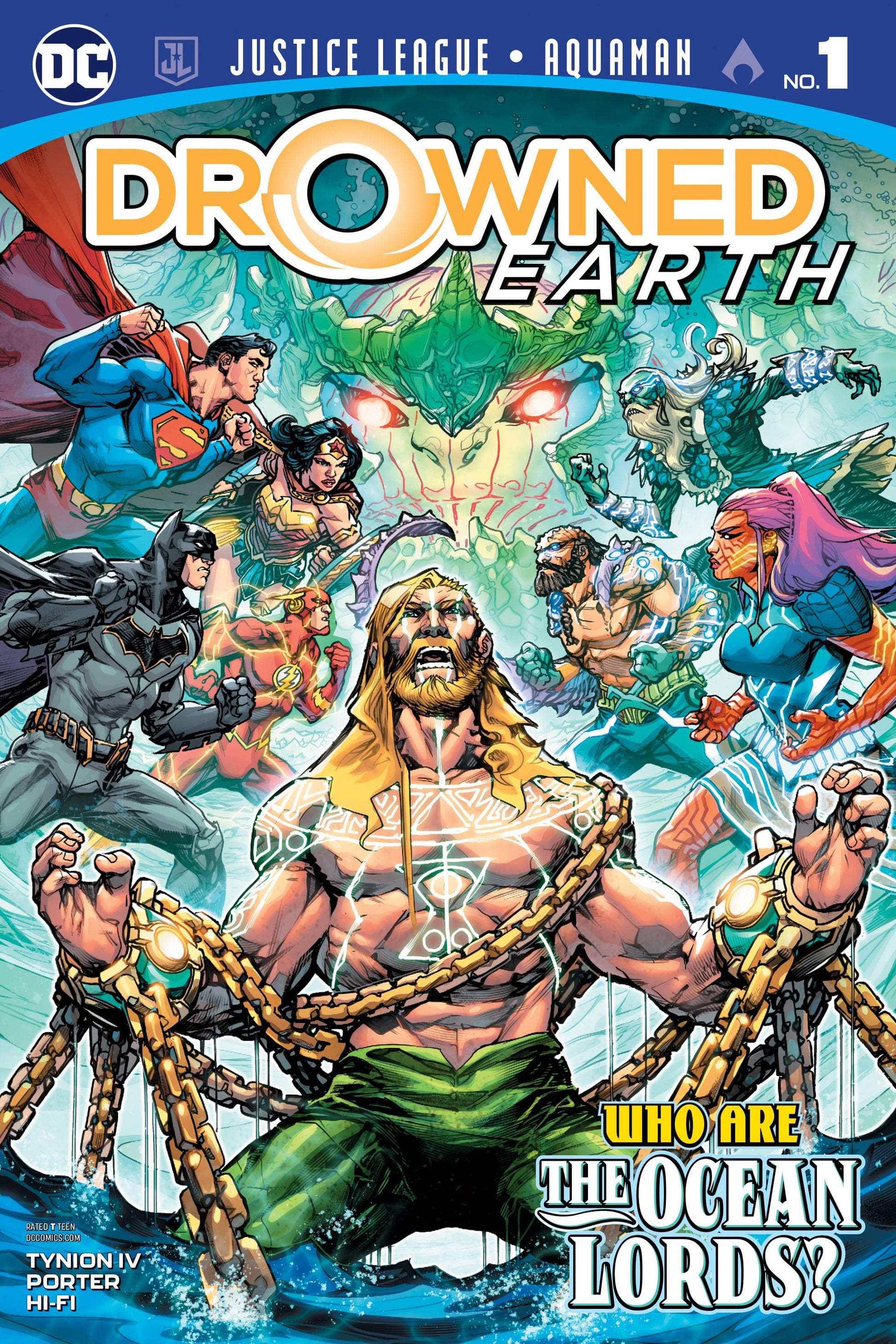 Dc Comics Dc Comics JUSTICE LEAGUE AQUAMAN DROWNED EARTH #1