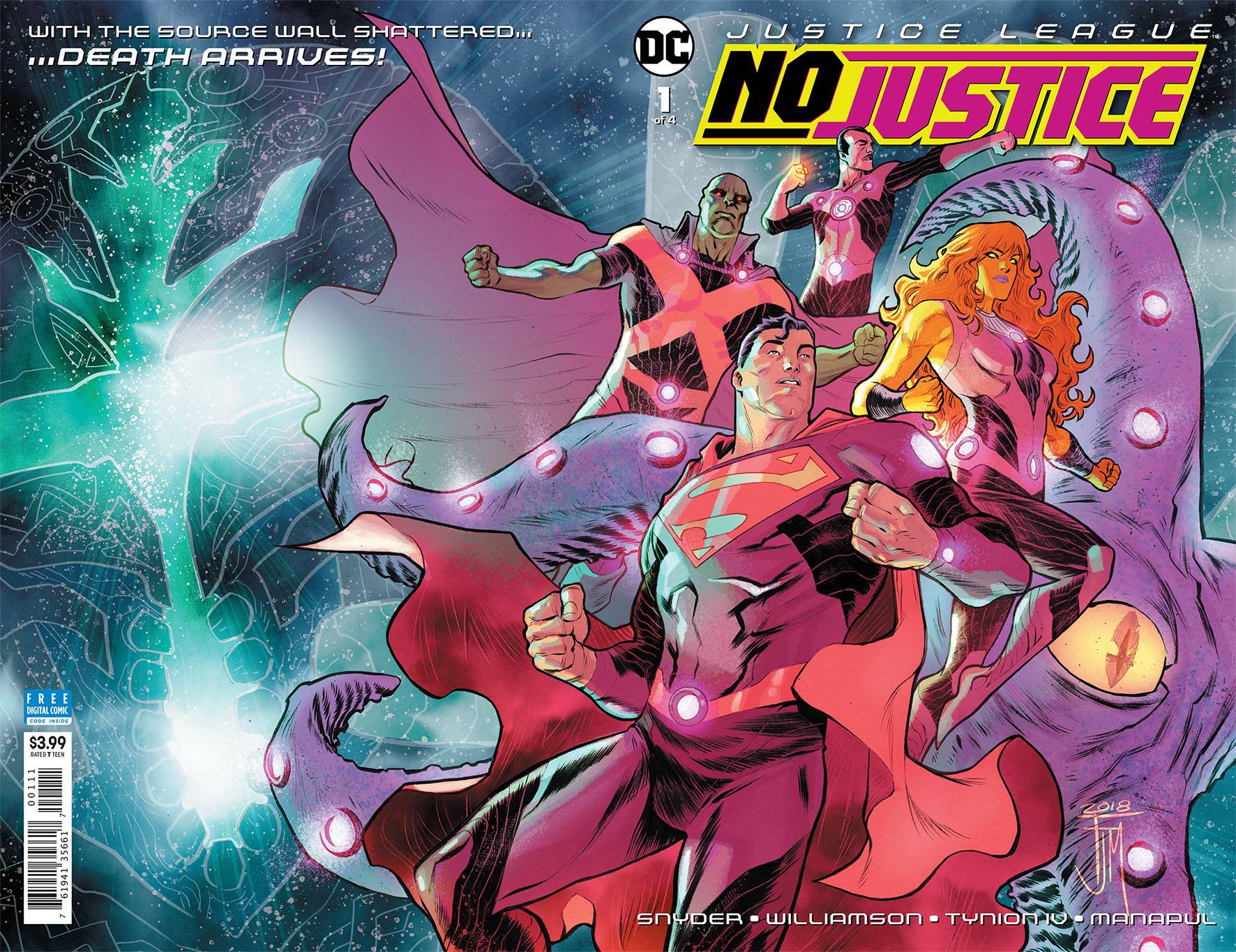 Dc Comics Dc Comics JUSTICE LEAGUE NO JUSTICE #1 (OF 4)