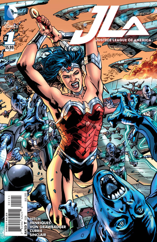DC COMICS dc comics JUSTICE LEAGUE OF AMERICA #1 WONDER WOMAN VAR ED