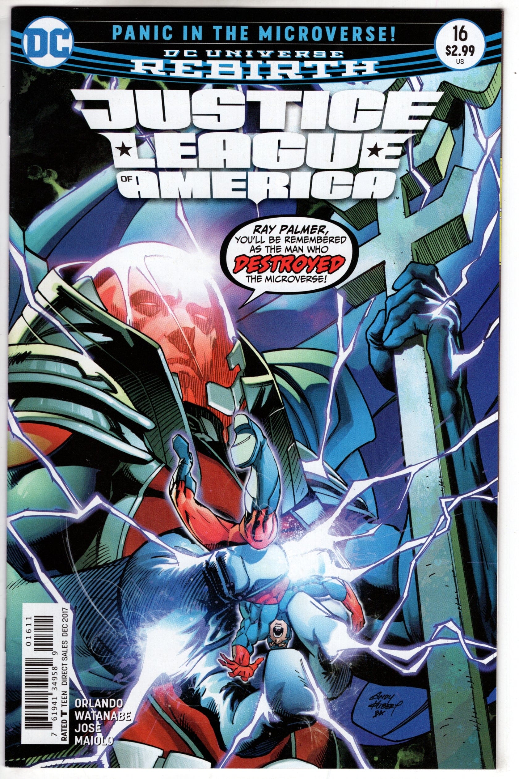 Dc Comics Dc Comics JUSTICE LEAGUE OF AMERICA #16