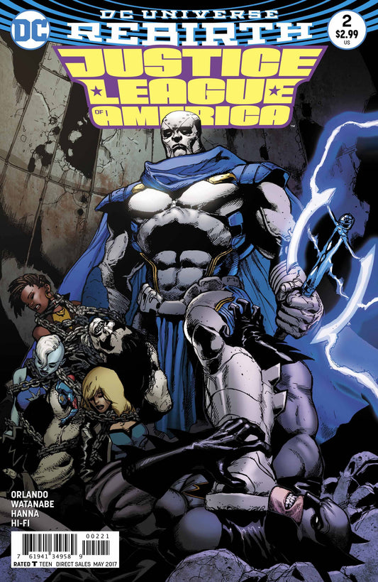 Dc Comics Dc Comics JUSTICE LEAGUE OF AMERICA #2 VAR ED