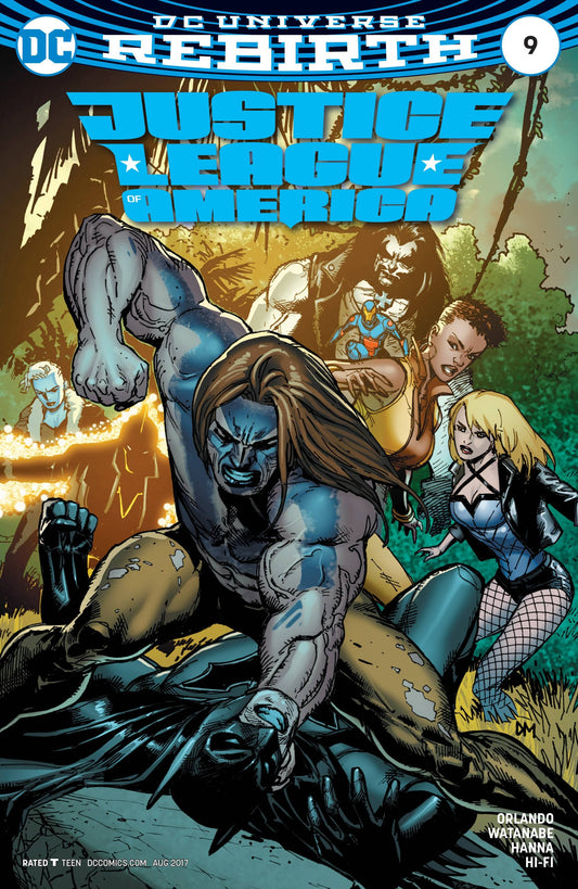 Dc Comics Dc Comics JUSTICE LEAGUE OF AMERICA #9 VAR ED