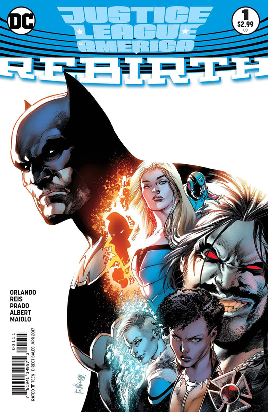 Dc Comics Dc Comics JUSTICE LEAGUE OF AMERICA REBIRTH #1