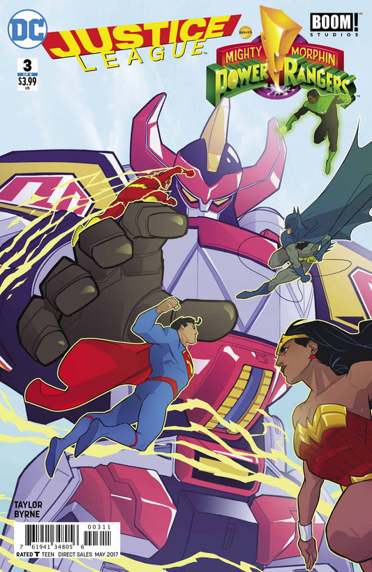 Dc Comics Dc Comics JUSTICE LEAGUE POWER RANGERS #3 (OF 6)
