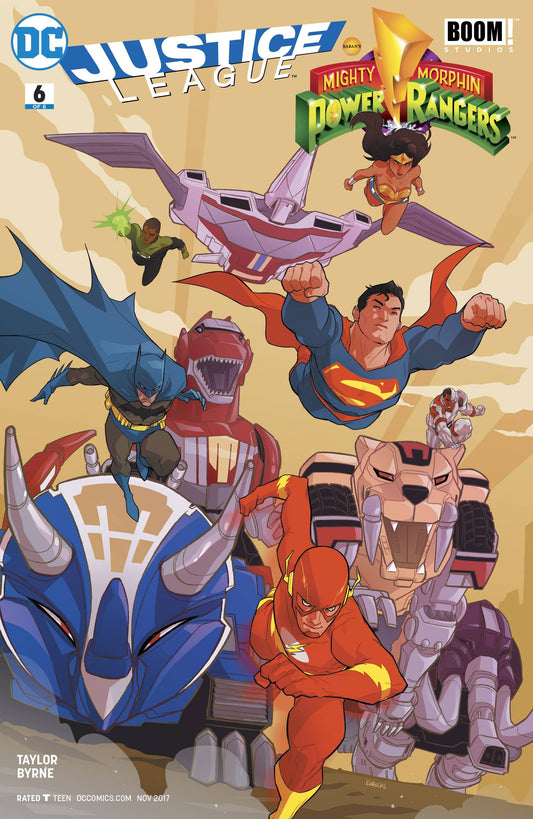 Dc Comics Dc Comics JUSTICE LEAGUE POWER RANGERS #6 (OF 6)