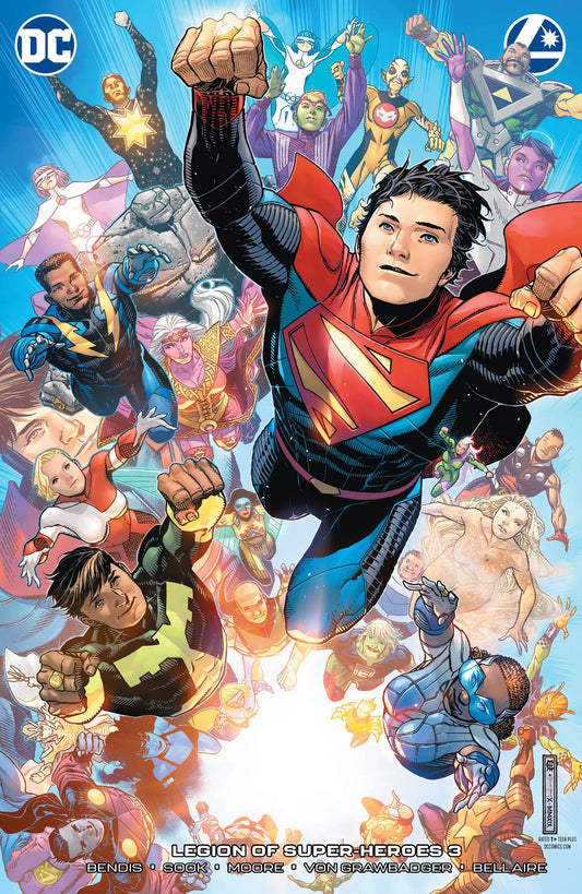 DC COMICS DC COMICS LEGION OF SUPER HEROES #3 CARD STOCK VAR ED