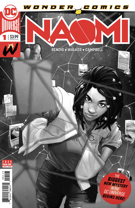 Dc Comics DC COMICS NAOMI #1 3RD PRINT FINAL PTG