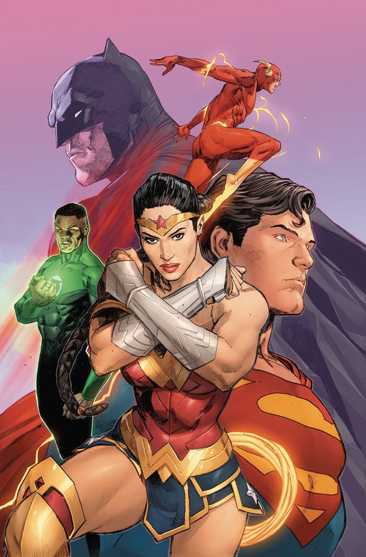 DC COMICS DC COMICS NM JUSTICE LEAGUE #46 CLAY MANN VAR ED