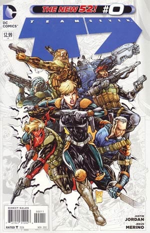 DC COMICS DC COMICS TEAM 7 #0