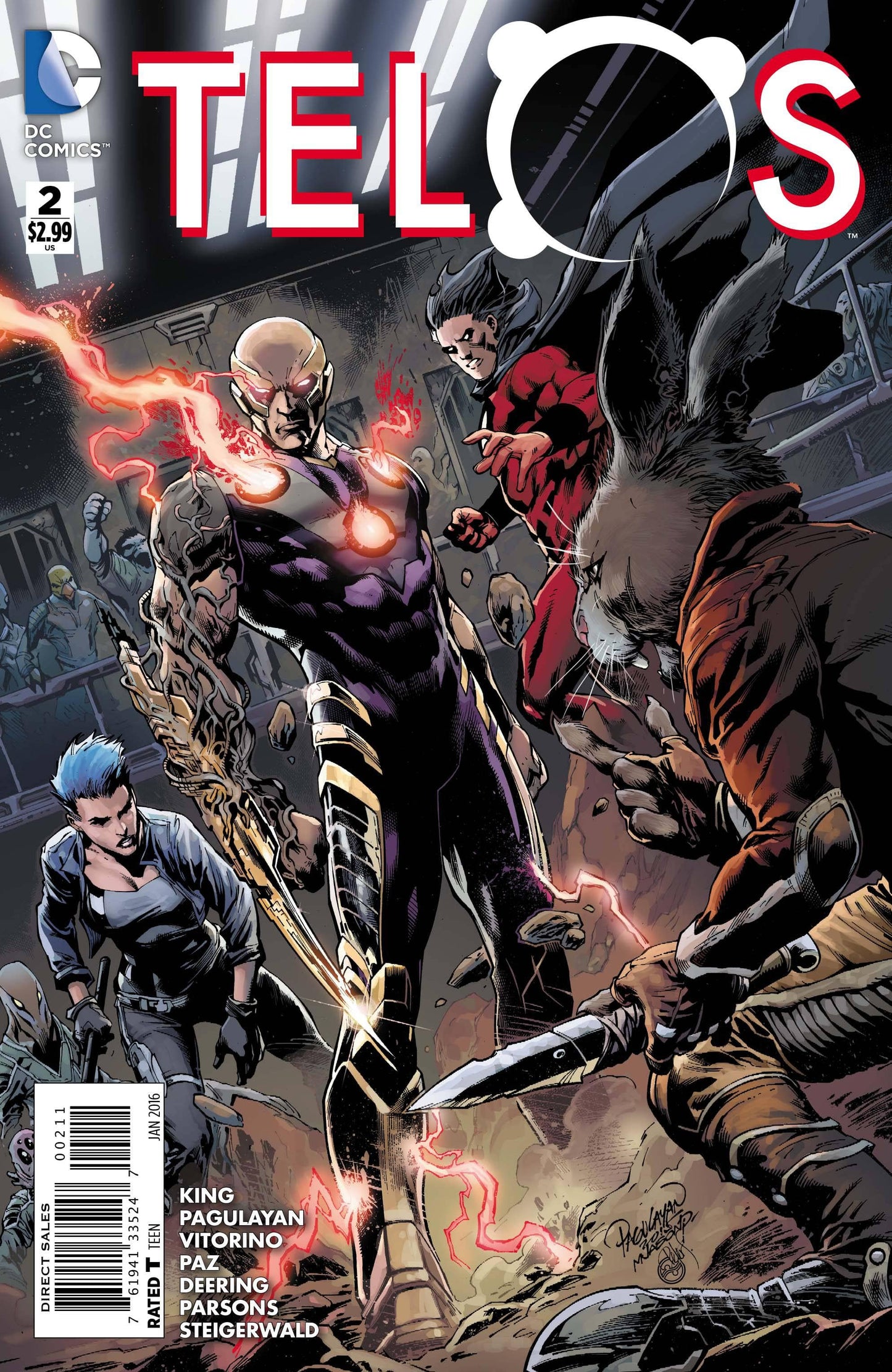 DC COMICS DC COMICS TELOS #2