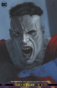 DC COMICS DC COMICS TERRIFICS #18 CARD STOCK VAR ED YOTV THE OFFER