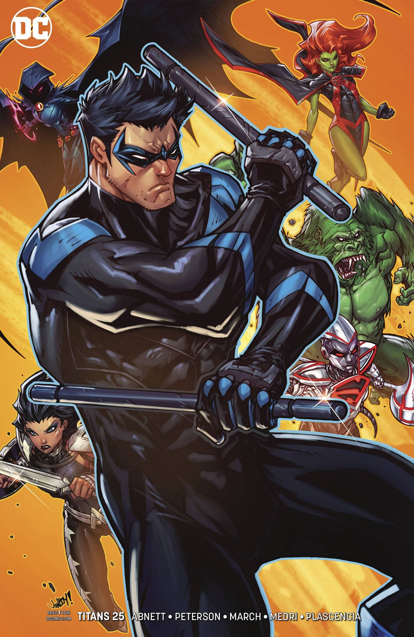DC COMICS DC COMICS TITANS #25 VAR ED