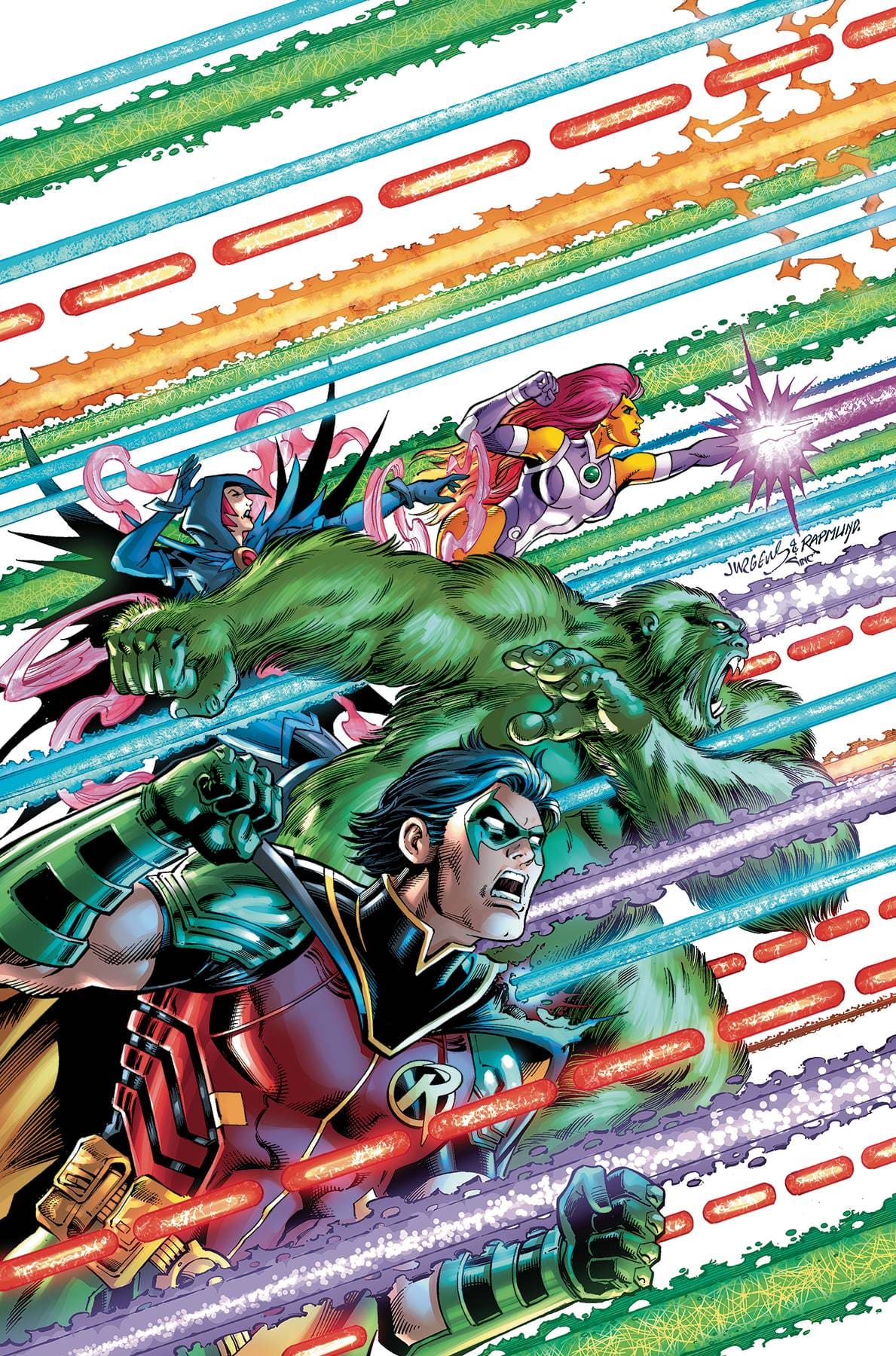 DC COMICS DC COMICS TITANS BURNING RAGE #4 (OF 7)