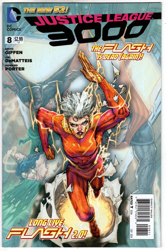 DC COMICS DC COMICS VF/NM JUSTICE LEAGUE 3000 #8