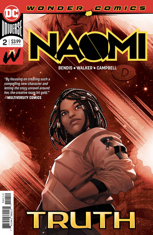 Dc Comics DC COMICS VF/NM NAOMI #2 FINAL PTG