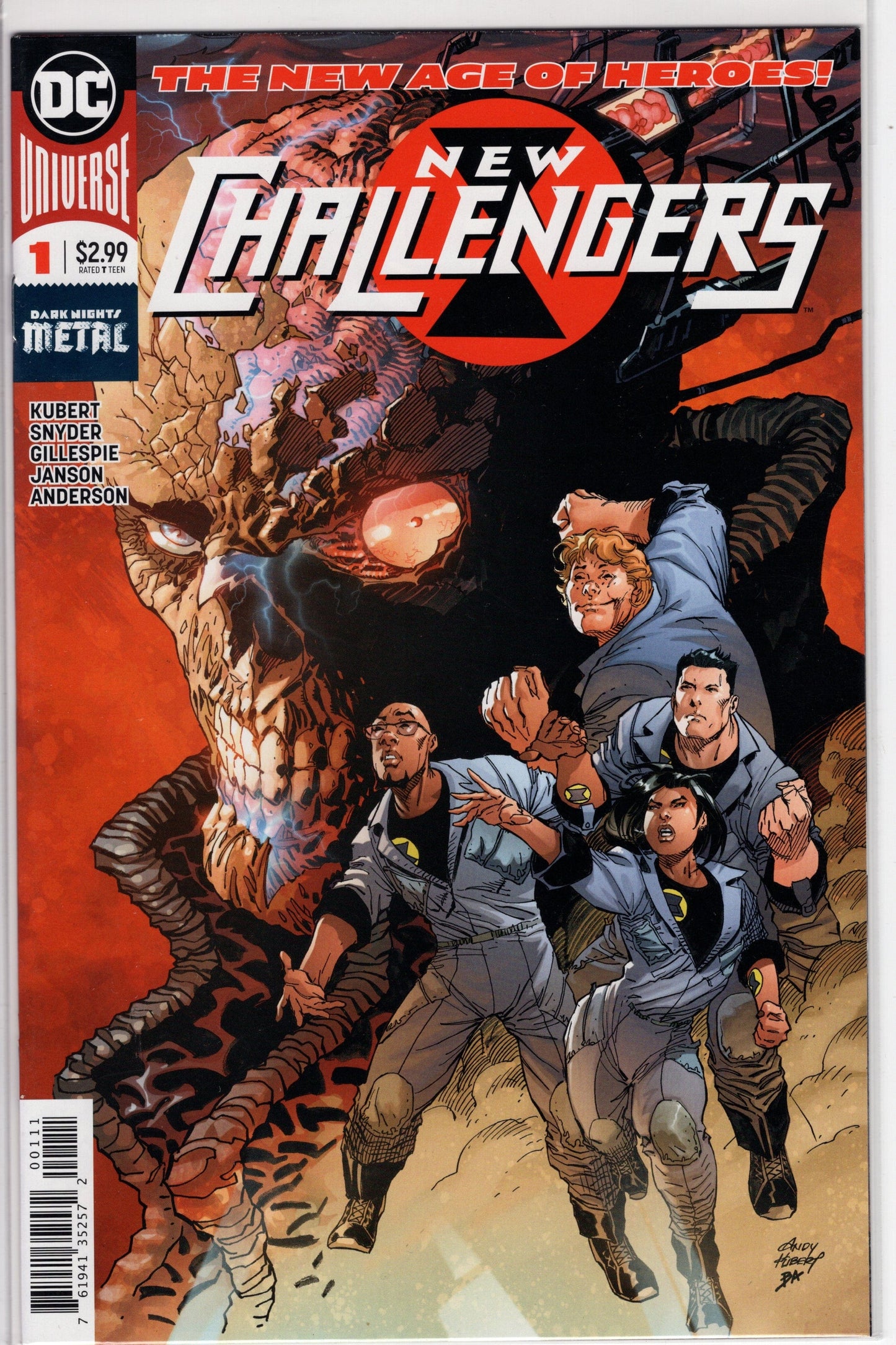 Dc Comics Dc Comics VF/NM NEW CHALLENGERS #1 (OF 6)