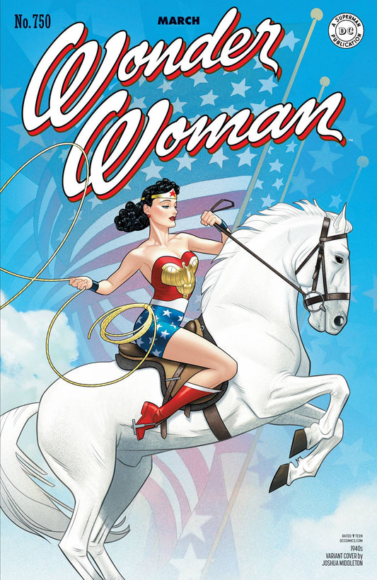 DC COMICS DC COMICS WONDER WOMAN #750 1940S VAR ED (NOTE PRICE)