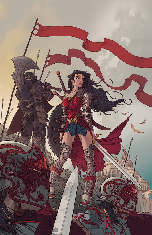 DC COMICS DC COMICS WONDER WOMAN #754 CARD STOCK RAFAEL GRAMPA VAR ED