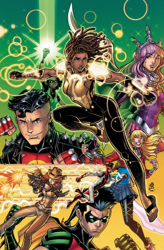 DC COMICS DC COMICS YOUNG JUSTICE #11 CARD STOCK VAR ED