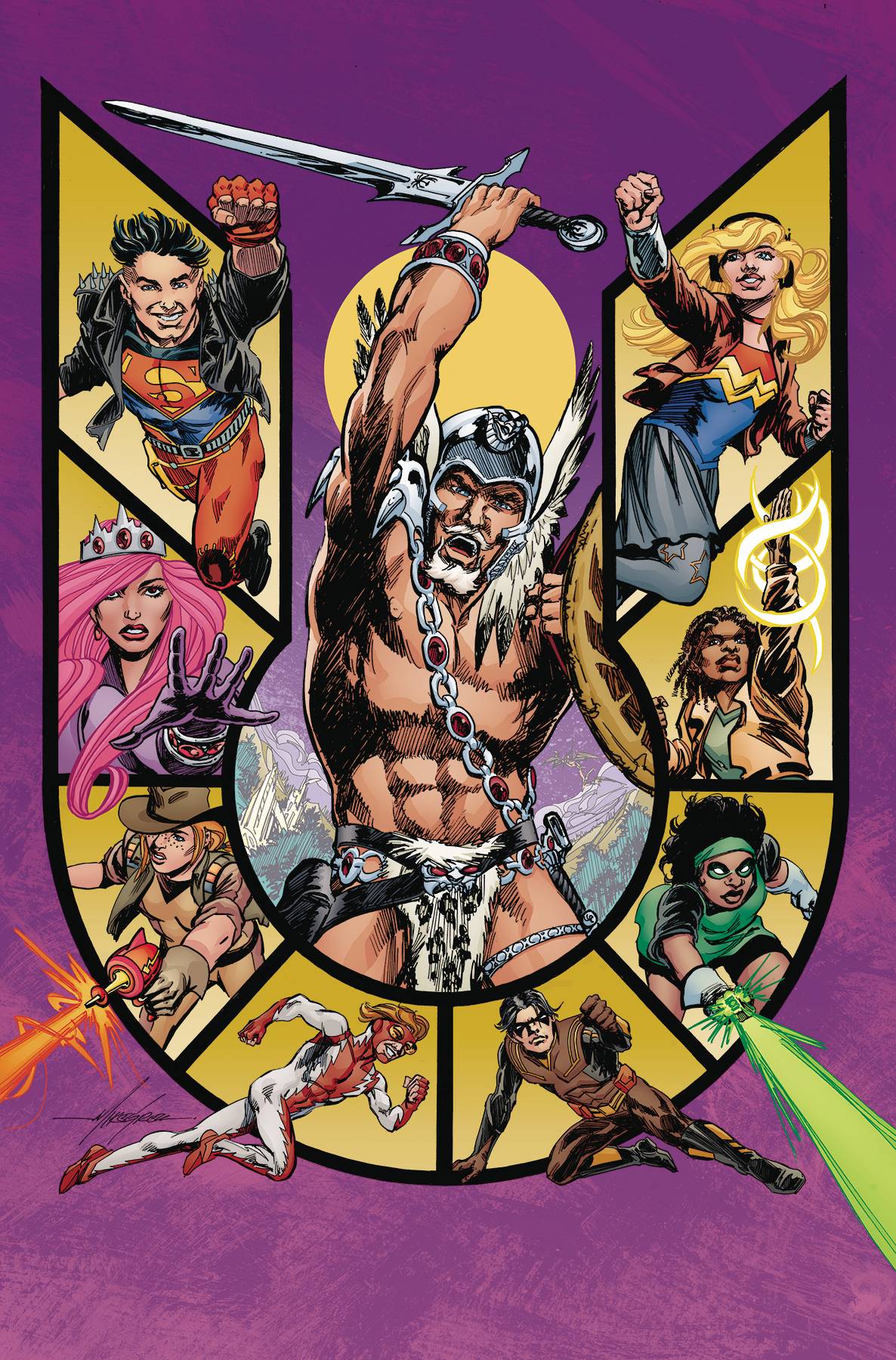 DC COMICS DC COMICS YOUNG JUSTICE #13 MIKE GRELL VAR ED