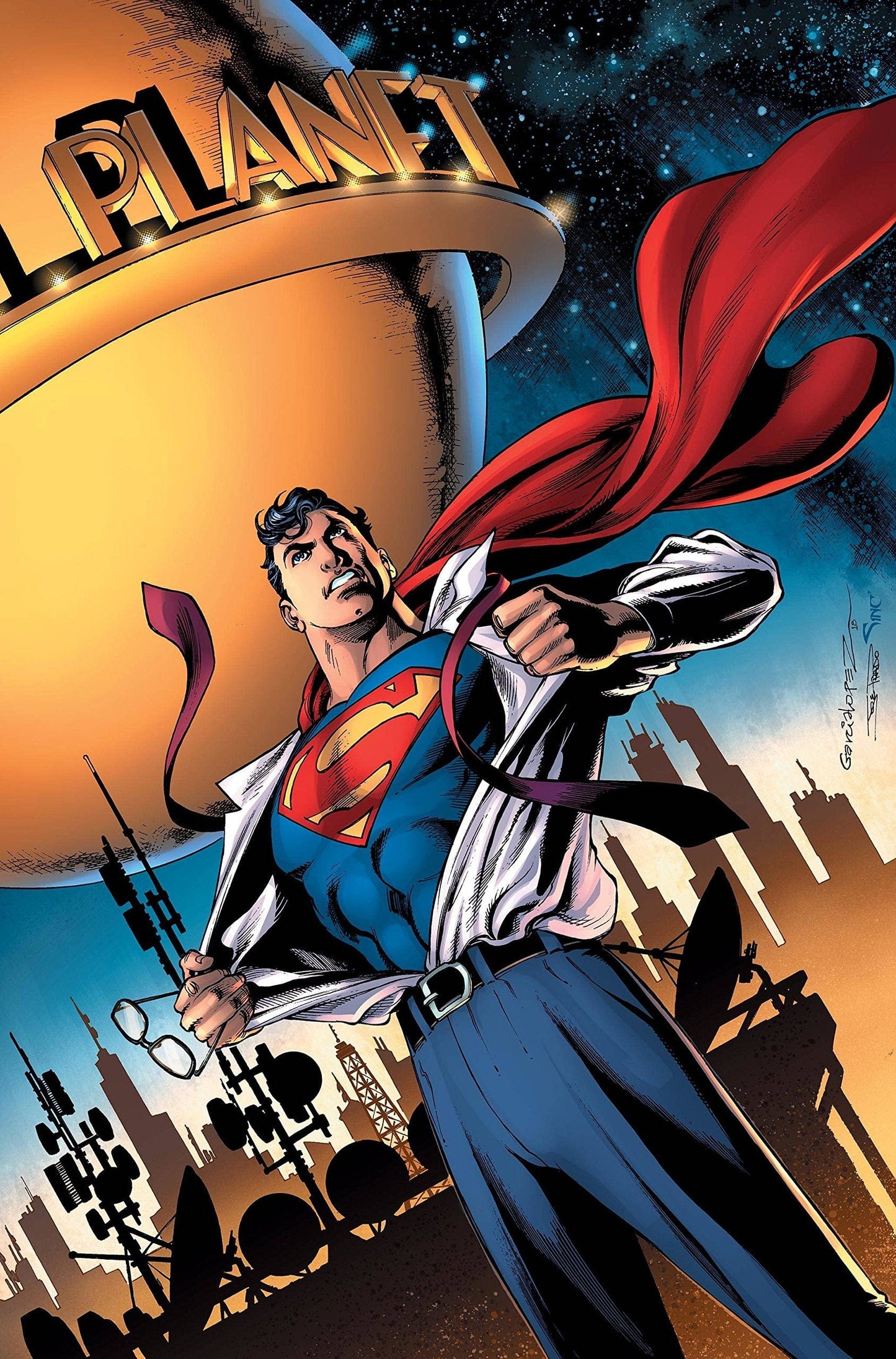 DC COMICS DC NATION #0 SUPERMAN VAR ED
