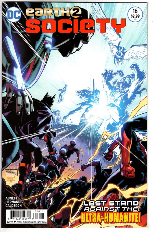 DC COMICS EARTH 2 SOCIETY #16