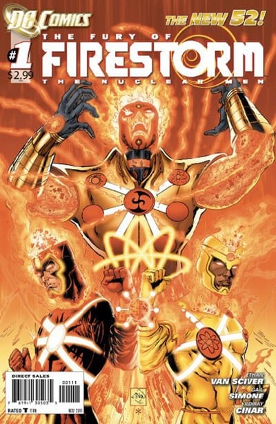 DC COMICS Fury Of Firestorm: The Nuclear Men 2011-2013 FURY OF FIRESTORM THE NUCLEAR MEN #1