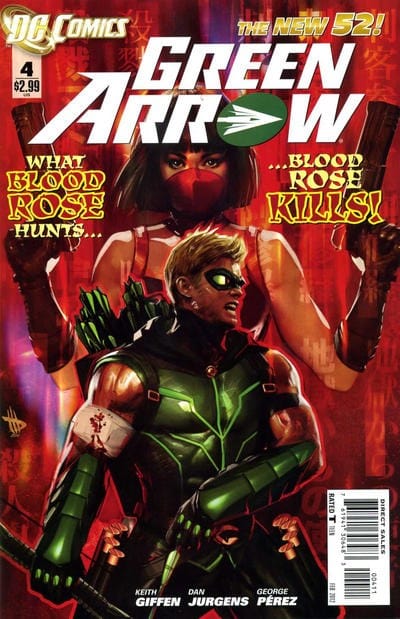 DC COMICS Green Arrow 2011-2016 GREEN ARROW #4