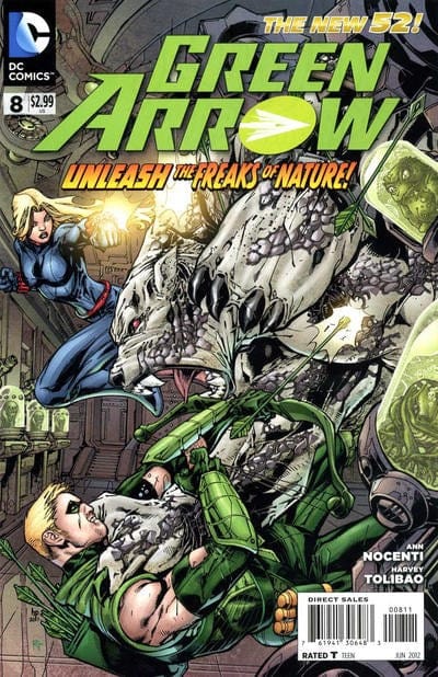 DC COMICS Green Arrow 2011-2016 GREEN ARROW #8