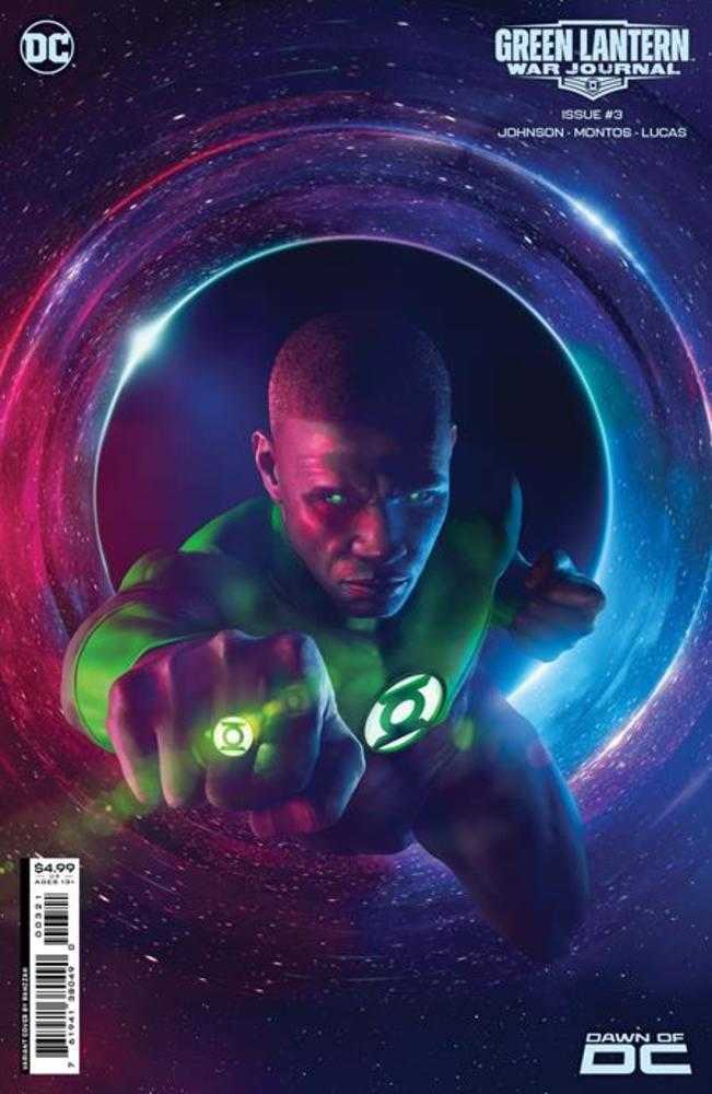 DC Comics Green Lantern War Journal #3 Cover B Rahzzah Card Stock Variant
