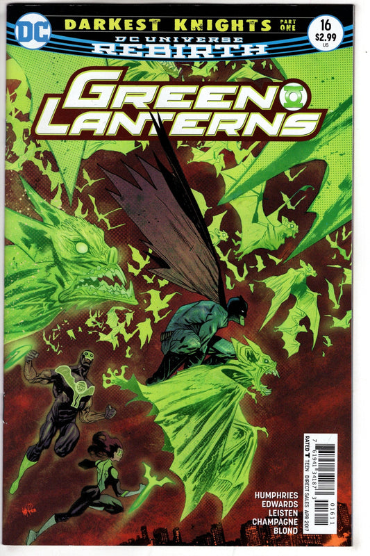 DC COMICS GREEN LANTERNS #16