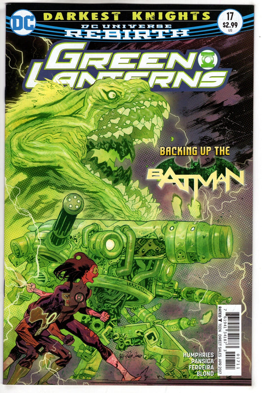DC COMICS GREEN LANTERNS #17