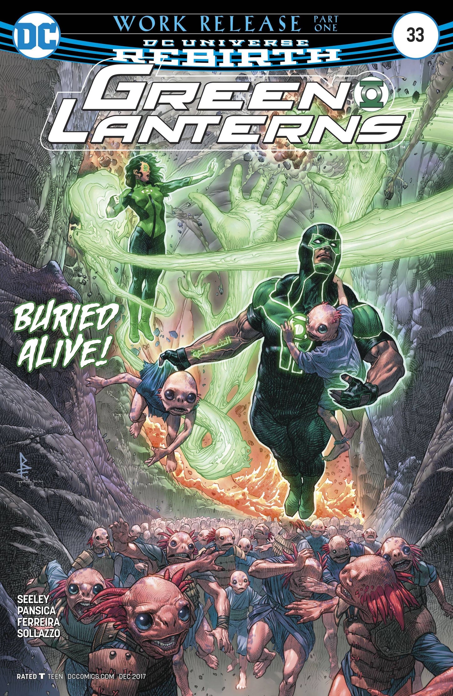 DC COMICS GREEN LANTERNS #33