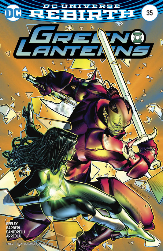 DC COMICS GREEN LANTERNS #35 VAR ED