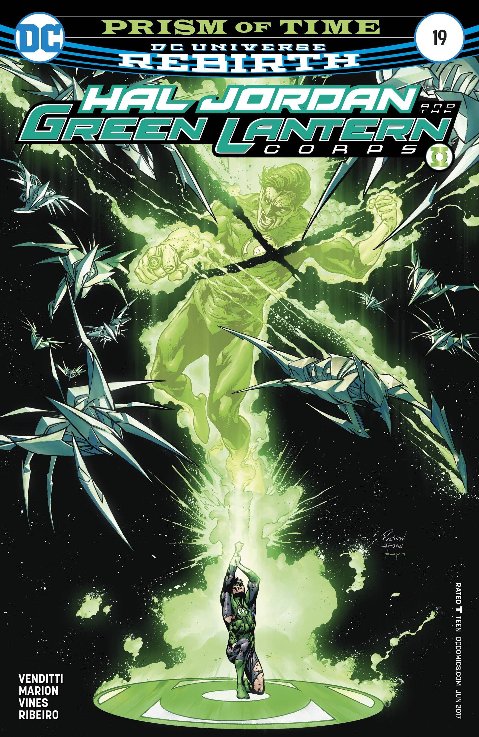 DC COMICS HAL JORDAN AND THE GREEN LANTERN CORPS #19