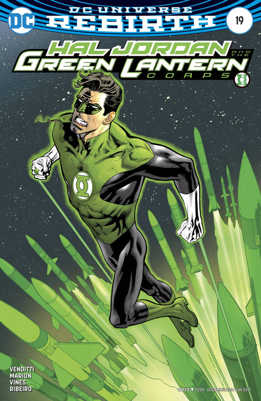 DC COMICS HAL JORDAN AND THE GREEN LANTERN CORPS #19 VAR ED