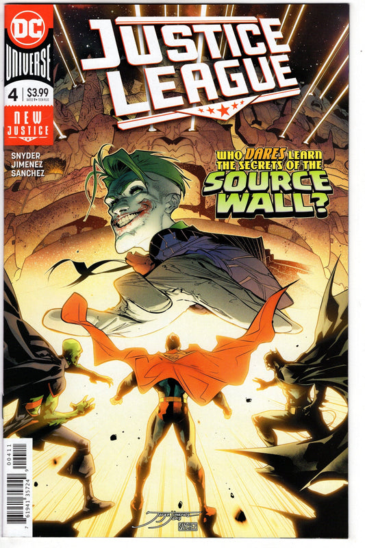 DC COMICS JUSTICE LEAGUE #4