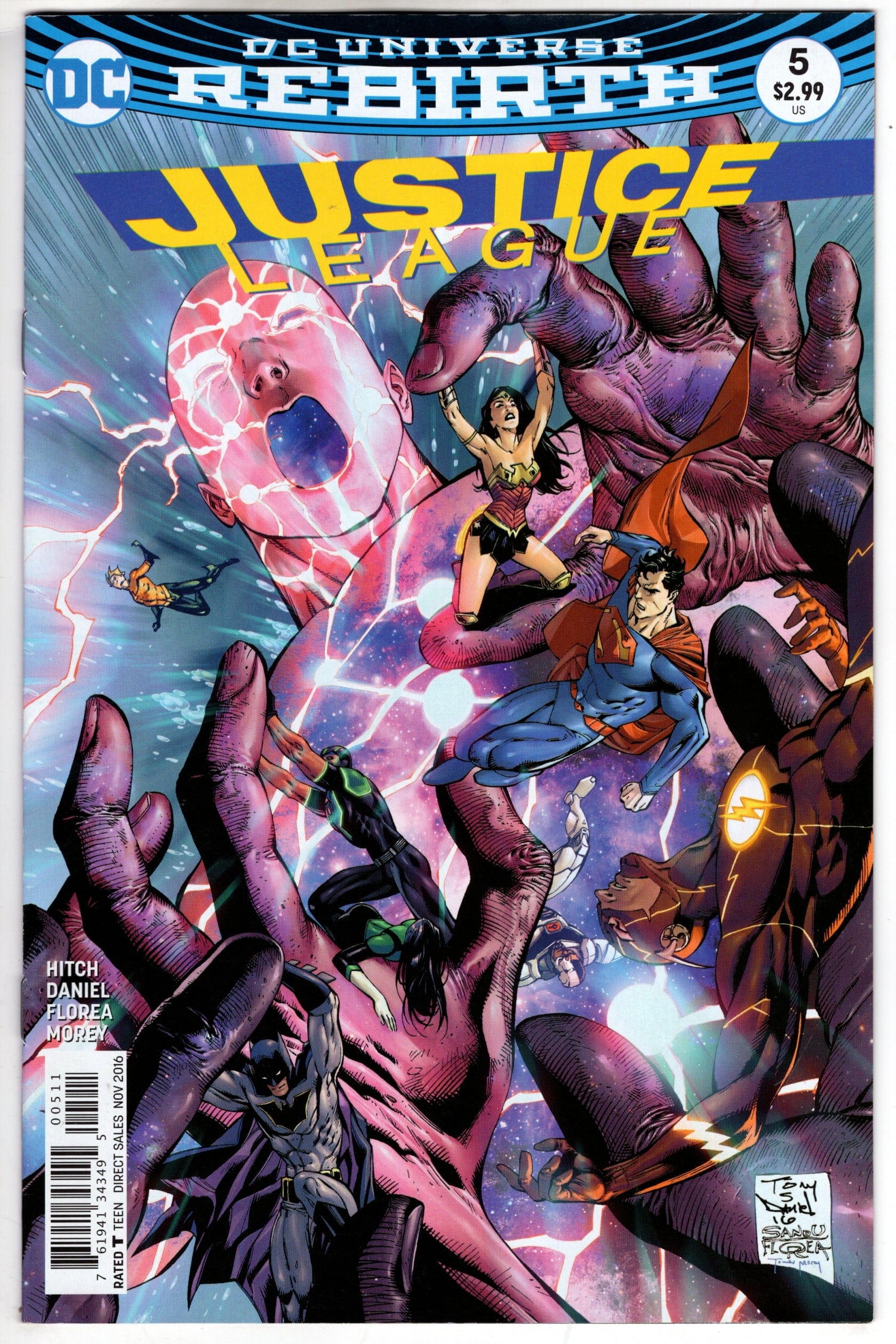 DC COMICS JUSTICE LEAGUE #5 (3RD SERIES)