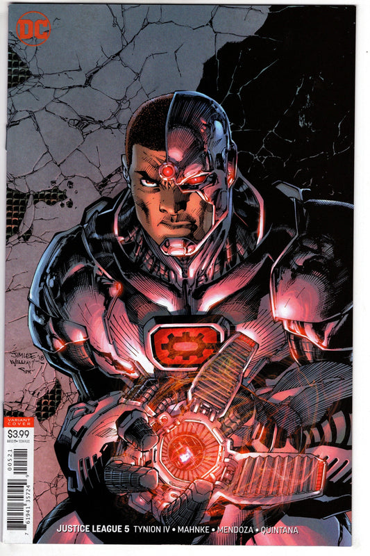 DC COMICS JUSTICE LEAGUE #5 VAR ED