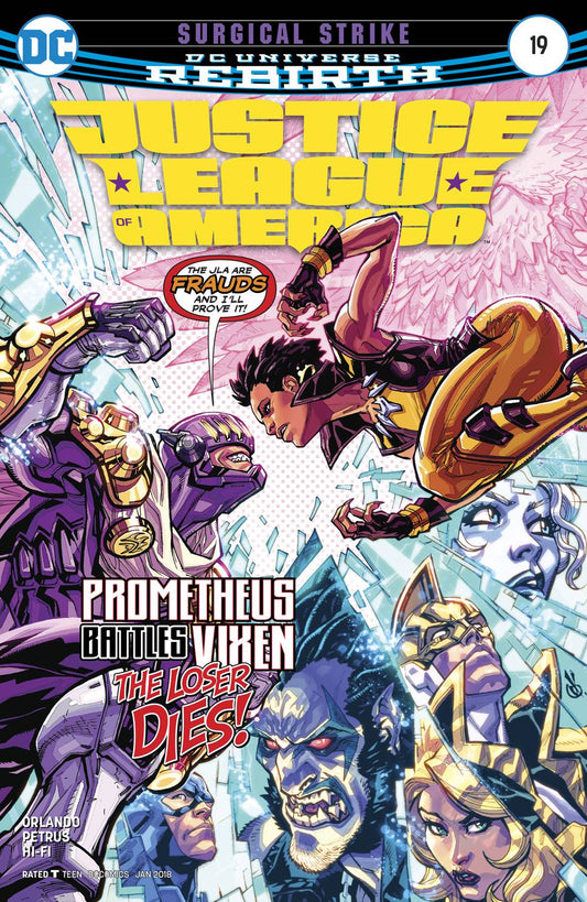 DC COMICS JUSTICE LEAGUE OF AMERICA #19